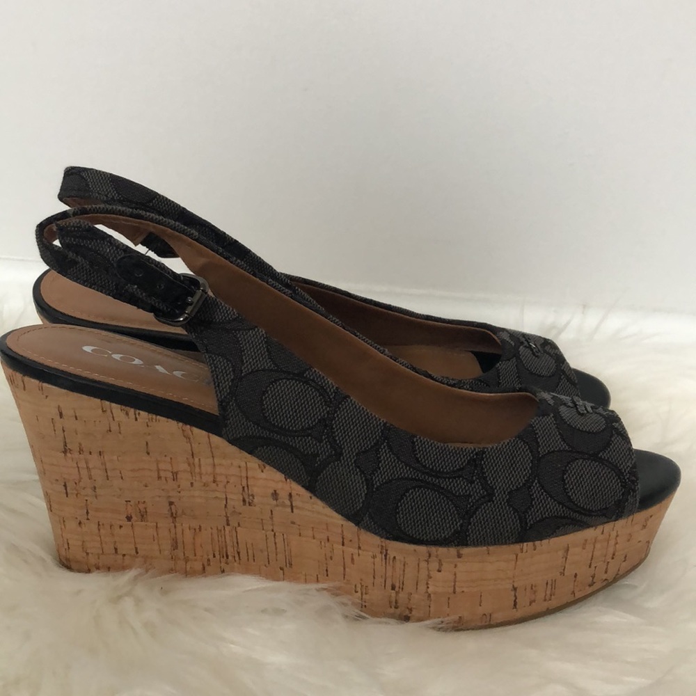 Coach Ferry Wedge - Women’s 8 - Picture 2 of 6